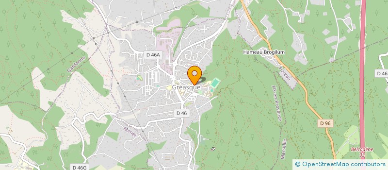 localisation de l'entreprise MONSIEUR MATHIEU NAYROLLES  GREASQUE