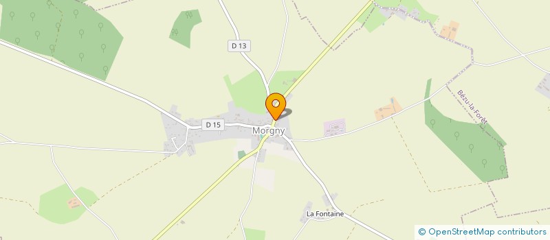 localisation de l'entreprise MONSIEUR MATHIEU NEDEY  MORGNY