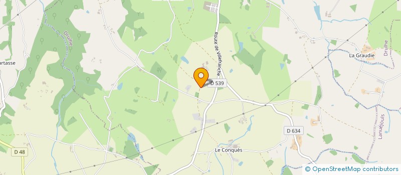 localisation de l'entreprise MONSIEUR MATHIEU NEUMANN  DRULHE