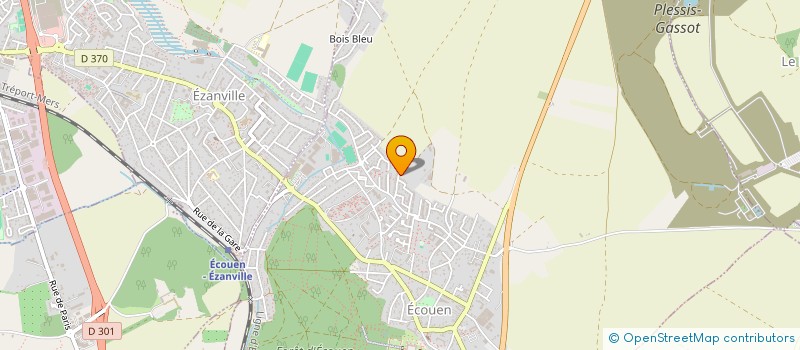 localisation de l'entreprise MONSIEUR MATHIEU NEVE  PRECY-SUR-OISE