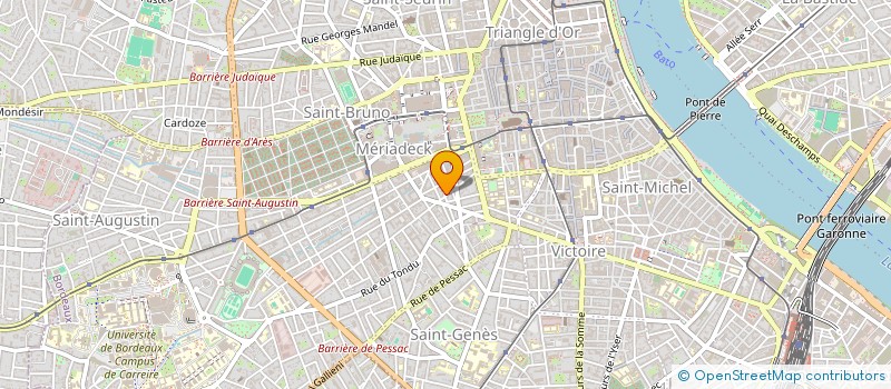 localisation de l'entreprise MONSIEUR MATHIEU NICOLAI  BORDEAUX