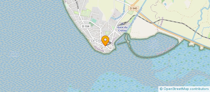 localisation de l'entreprise MONSIEUR MATHIEU NICOLAY à LE CROTOY