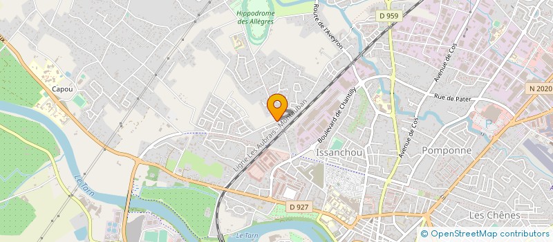 localisation de l'entreprise MONSIEUR MATHIEU NIERENGARTEN  MONTAUBAN