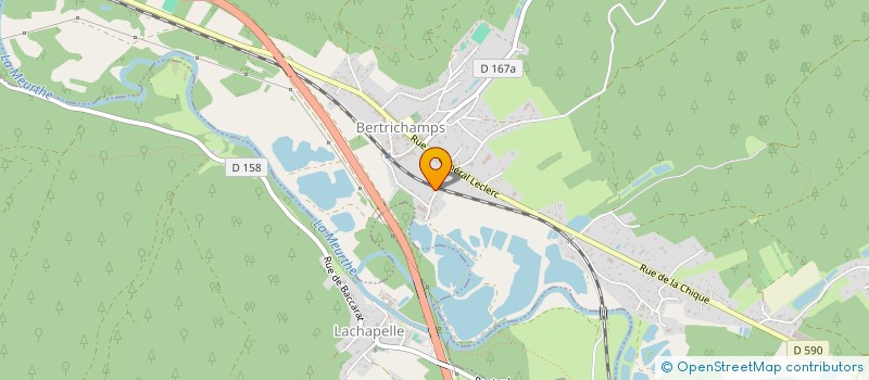 localisation de l'entreprise MONSIEUR MATHIEU OBERHAUSSER  BERTRICHAMPS