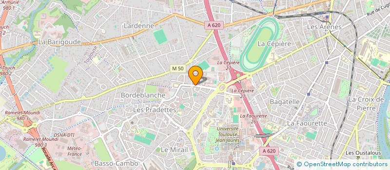 localisation de l'entreprise MONSIEUR MATHIEU OCIO  TOULOUSE