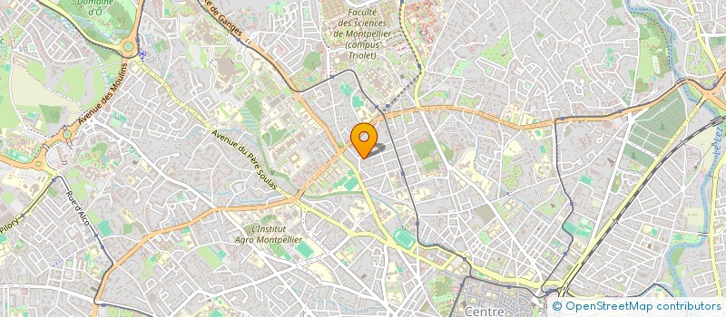 localisation de l'entreprise MONSIEUR MATHIEU ORTEGA à MONTPELLIER