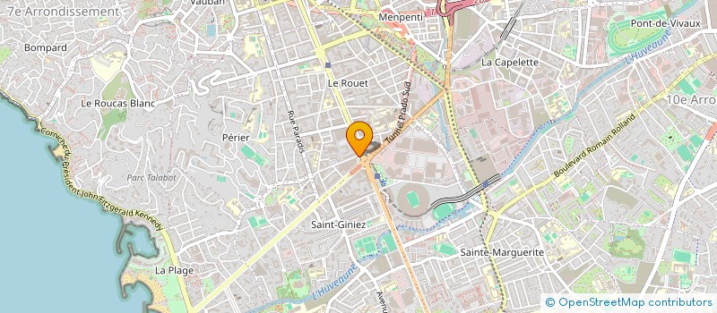 localisation de l'entreprise MONSIEUR MATHIEU ORTICONI à MARSEILLE
