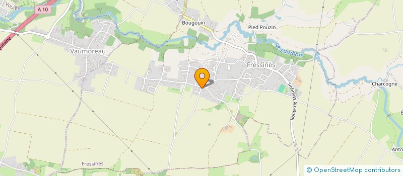 localisation de l'entreprise MONSIEUR MATHIEU OSCADE  FRESSINES