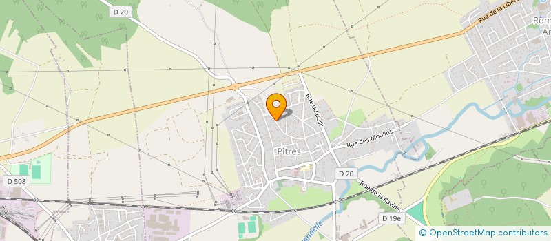 localisation de l'entreprise MONSIEUR MATHIEU OUF  PITRES