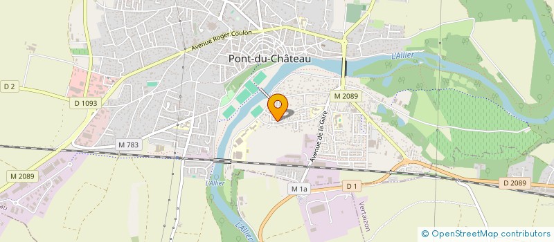 localisation de l'entreprise MONSIEUR MATHIEU PAJOT  AULNAT