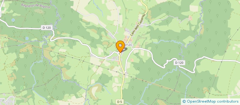 localisation de l'entreprise MONSIEUR MATHIEU PAMBRUN  ORIGNAC