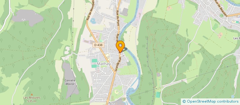 localisation de l'entreprise MONSIEUR MATHIEU PARENT  MATHAY