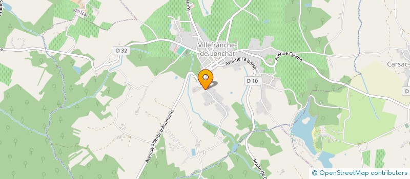 localisation de l'entreprise MONSIEUR MATHIEU PARIS  VILLEFRANCHE-DE-LONCHAT