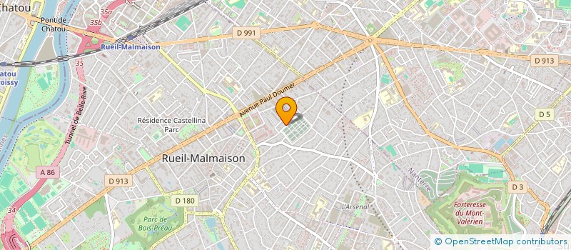localisation de l'entreprise MONSIEUR MATHIEU PASCALUCCI à RUEIL-MALMAISON