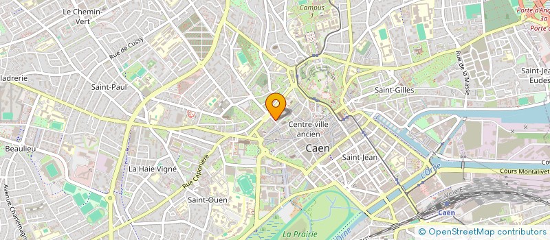 localisation de l'entreprise MONSIEUR MATHIEU PASQUER à CAEN