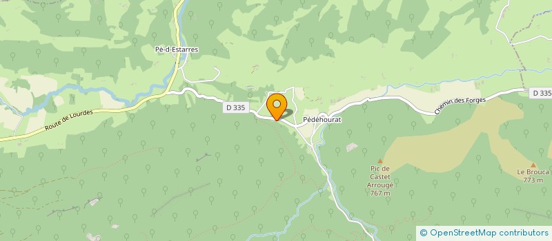 localisation de l'entreprise MONSIEUR MATHIEU PASSIAN  LOUVIE-JUZON