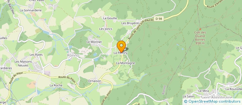 localisation de l'entreprise MONSIEUR MATHIEU PATURAL  RONNO