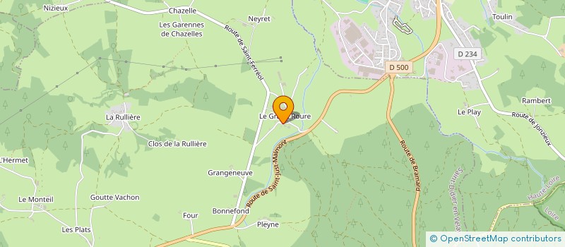 localisation de l'entreprise MONSIEUR MATHIEU PAYET  SAINT-DIDIER-EN-VELAY