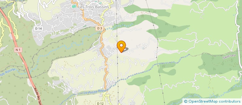 localisation de l'entreprise MONSIEUR MATHIEU PAYET  LES TROIS-BASSINS