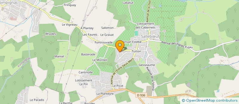 localisation de l'entreprise MONSIEUR MATHIEU PECQUEUR  SALLEBUF