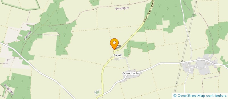 localisation de l'entreprise MONSIEUR MATHIEU PENZO  BOUGLIGNY