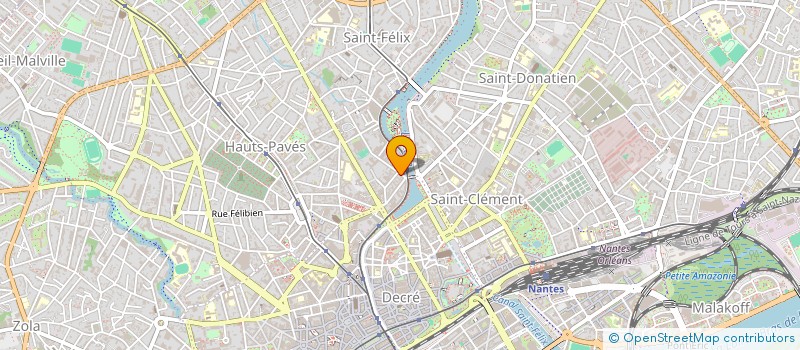 localisation de l'entreprise MONSIEUR MATHIEU PERDONCIN à NANTES