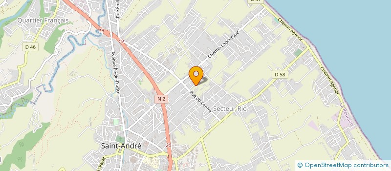 localisation de l'entreprise MONSIEUR MATHIEU PERIANIN  SAINT-ANDRE