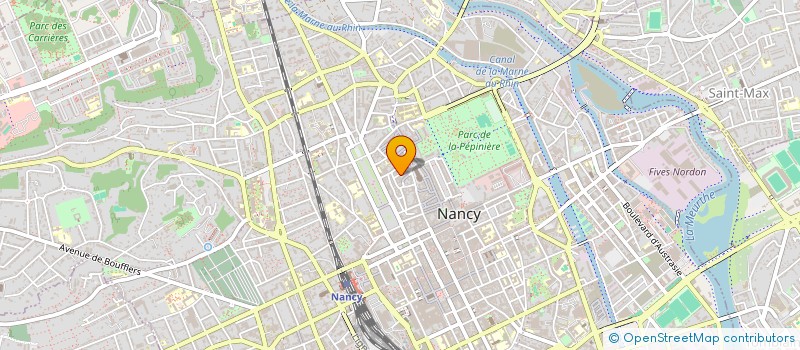 localisation de l'entreprise MONSIEUR MATHIEU PEROTTO  NANCY