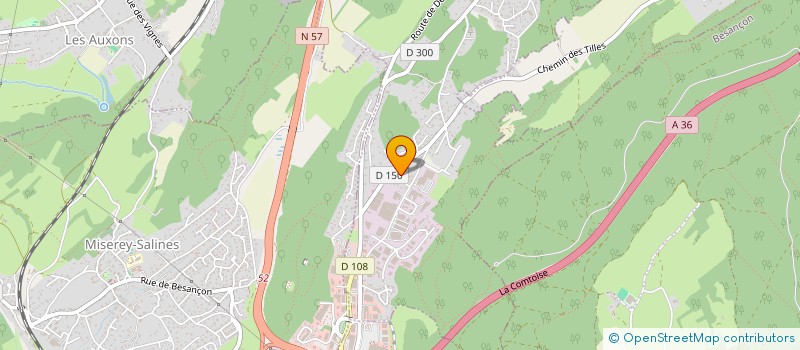 localisation de l'entreprise MONSIEUR MATHIEU PERROT  CHATILLON-LE-DUC