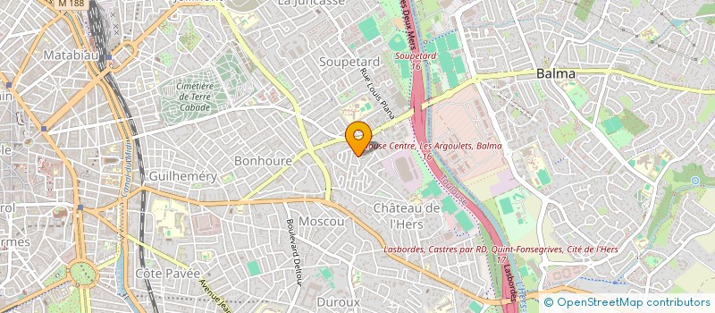 localisation de l'entreprise MONSIEUR MATHIEU PES à TOULOUSE