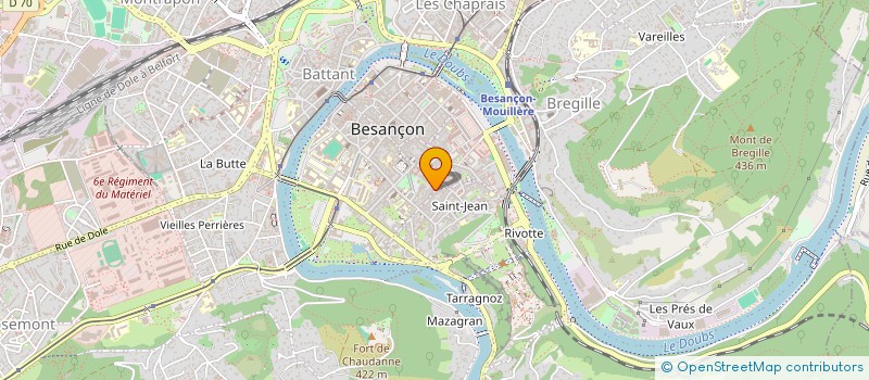 localisation de l'entreprise MONSIEUR MATHIEU PETIOT à BESANCON