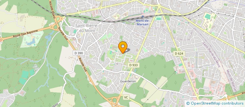 localisation de l'entreprise MONSIEUR MATHIEU PEYROUTET  SAINT-PIERRE-DU-MONT