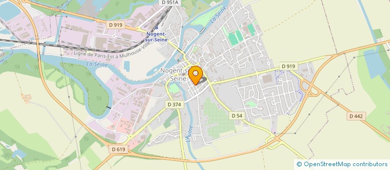 localisation de l'entreprise MONSIEUR MATHIEU PHILIPPS  NOGENT-SUR-SEINE