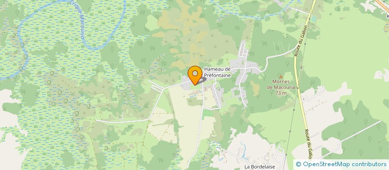 localisation de l'entreprise MONSIEUR MATHIEU PIANET à MACOURIA