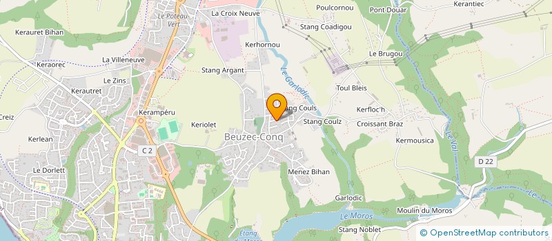 localisation de l'entreprise MONSIEUR MATHIEU PICARD à QUIMPER