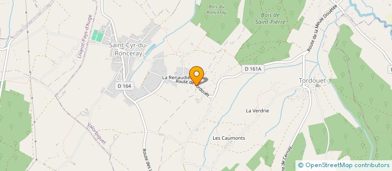 localisation de l'entreprise MONSIEUR MATHIEU PICARD  VALORBIQUET