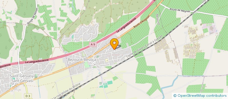 localisation de l'entreprise MONSIEUR MATHIEU PICART  NIMES