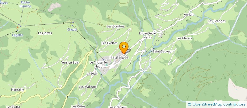 localisation de l'entreprise MONSIEUR MATHIEU PICHOL THIEVEND  HAUTELUCE