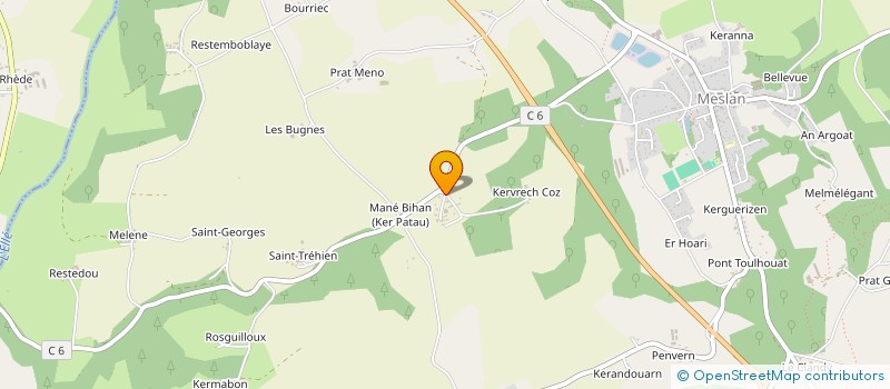 localisation de l'entreprise MONSIEUR MATHIEU PICHON à MESLAN