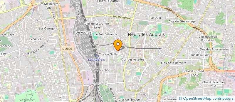 localisation de l'entreprise MONSIEUR MATHIEU PIECARD à FLEURY-LES-AUBRAIS