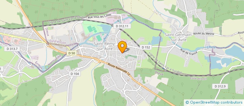 localisation de l'entreprise MONSIEUR MATHIEU PILLER à SAINT-REMY-SUR-AVRE