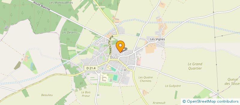 localisation de l'entreprise MONSIEUR MATHIEU PINEAU  BU