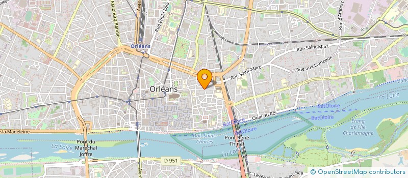 localisation de l'entreprise MONSIEUR MATHIEU PION à ORLEANS