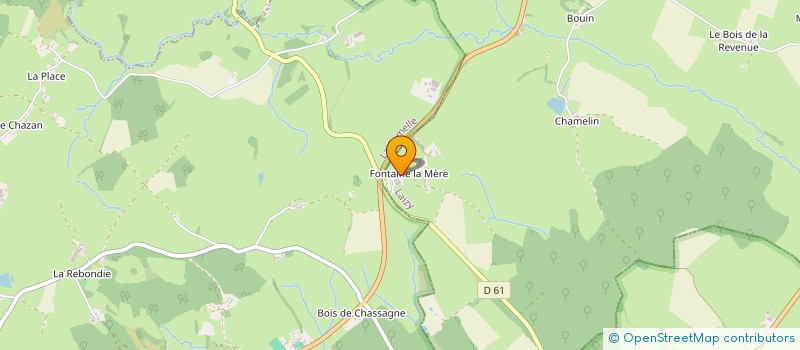 localisation de l'entreprise MONSIEUR MATHIEU PIPPONIAU  LA COMELLE