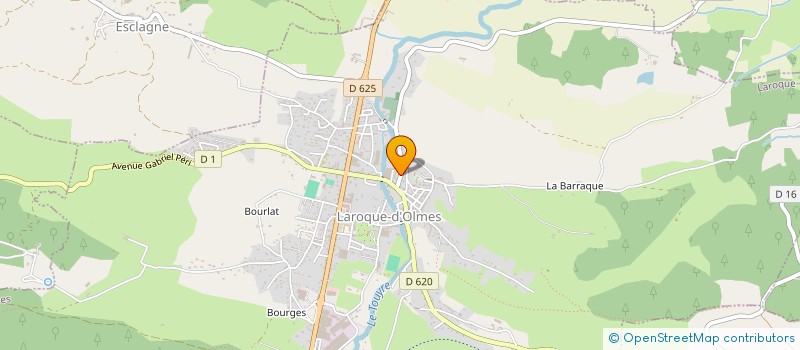 localisation de l'entreprise MONSIEUR MATHIEU PIQUEMAL à LAROQUE-D'OLMES