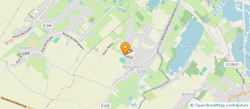 localisation de l'entreprise MONSIEUR MATHIEU PIQUET  BALINGHEM