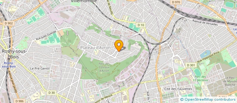 localisation de l'entreprise MONSIEUR MATHIEU PLASSE à NEUILLY-PLAISANCE