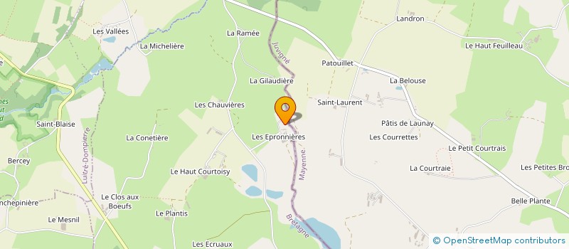 localisation de l'entreprise MONSIEUR MATHIEU POITTE  SAINT-AVE