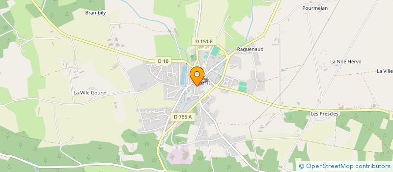 localisation de l'entreprise MONSIEUR MATHIEU PONCET  SERENT