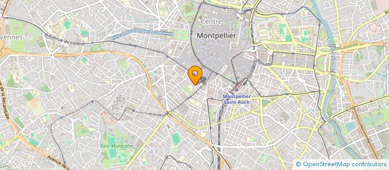 localisation de l'entreprise MONSIEUR MATHIEU PONS à MONTPELLIER